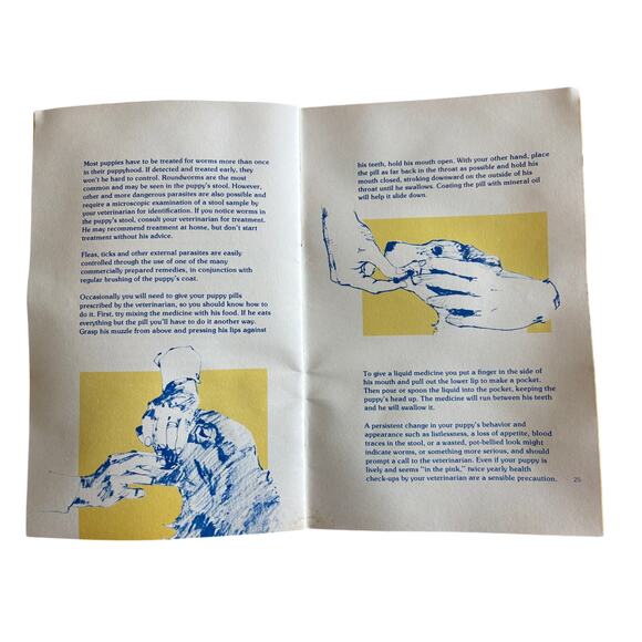 Puppy Care Book Gaines Dog Food Advertisement VTG 1977 General Mills Paperback - Picture 5 of 6